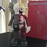 KAWS Dissected Companion Action Figures Toys for Children Original Fake Art Toys Scientific Education Toy 16inch Brown
