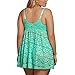FeelinGirl Women Nightwear Sleepwear Strap Chemises Green 3XL