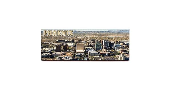 Phoenix panorámica imán para nevera Souvenir de viaje Arizona ...