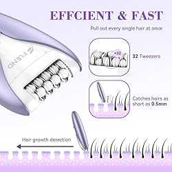 Smooth Glide Epilator for Women Facial