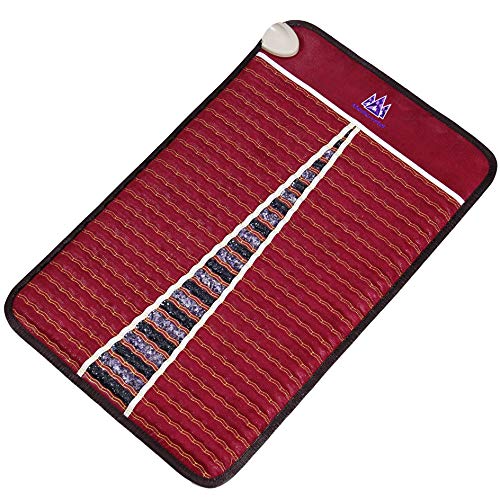 MediCrystal Infrared Heat Amethyst Tourmaline Mini Mat 32"L x 20"W