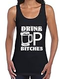 Awkwardstyles Women's Drink Up Btches Tank Top Drunk St Patrick's Day Tank