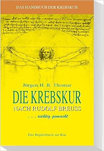 Die Krebskur Nach Rudolf Breuss Richtig Gemacht Das Offizielle Begleitbuch Zur Kur German Edition Thomar Juergen H R 9783000207693 Amazon Com Books