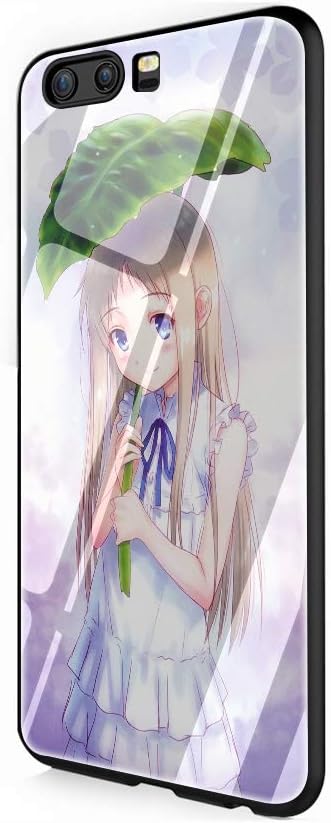 Cute Anime Girl Tempered Glass Phone Case Cover for for Huawei P10 P20 P30 Mate 20 Lite Pro (G1,for Huawei P20 Pro)