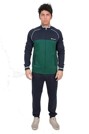tuta champion verde uomo