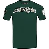 Pro Standard Mens NBA Milwaukee Bucks City Ransom Short Sleeve Tee Forest Green 3XL