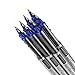 ARTEZA Rollerball Pens, Pack of 20, 0.5mm Blue Liquid Ink Pens for Bullet Journaling, Fine Point Rollerball, Office Supplies for Writing, Taking Notes & Sketching