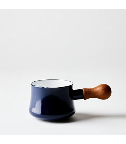 DANSK Kobenstyle ホワイト ミルクパン 希少品 Amazon.com: Dansk Kobenstyle White Butter Warmer, Small