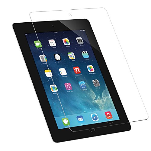 iPad Screen Protector, JETech Premium Tempered Glass Screen Protector Film for Apple iPad 2/3/4 - 0337