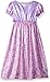 Disney Big Girls' Rapunzel Fantasy Gown, Purple, 8
