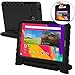 Cooper Dynamo [Rugged Kids CASE] Protective Case for Samsung Tab E 9.6 | Child Proof Cover w/Stand, Handle | SM-T560 T561 T562 T563 T565 T567 (Black)