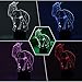 3D Unicorn Lamp Horse Night Light Touch Table Desk Lamp 7 Color Change,Optical Illusion lamp Led USB Charging Battery Operated Light as Christmas Gifts Decor Light for Desk Table Home Office(Unicorn)