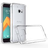 HTC 10 Case Cover, CasePlay Ultra-Thin Premium Crystal Clear Case Lightweight / NO Bulkiness / Shock Absorption / Scratch Resistant Soft TPU Protective bumper Case for HTC 10 (HTC One M10)