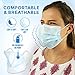 110 Pack Disposable Surgical Face Mask for Flu - Mouth Masks, Protects Against Dust, Pollution & Allergens - Comfortable & Breathable Surgical Mask - Medical Mask for Everyday Use