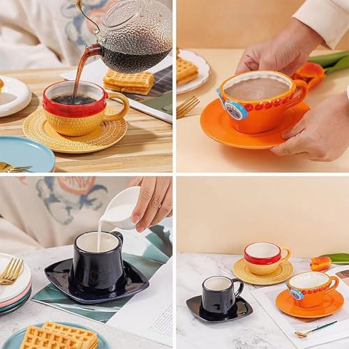 Tazas de café de cerámica de anime de una pieza,Taza de Café de Una Pieza con Diseño de Anime de Luffy, para Amantes del Anime,Navidad,cumpleaños o adornos