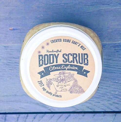 Citrus Explosion body scrub, body scrub spa, body scrub, body polish,emulsified body scrub, goats milk