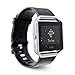 Waterfi Waterproof Fitbit Blaze- Silver/Black (Large)