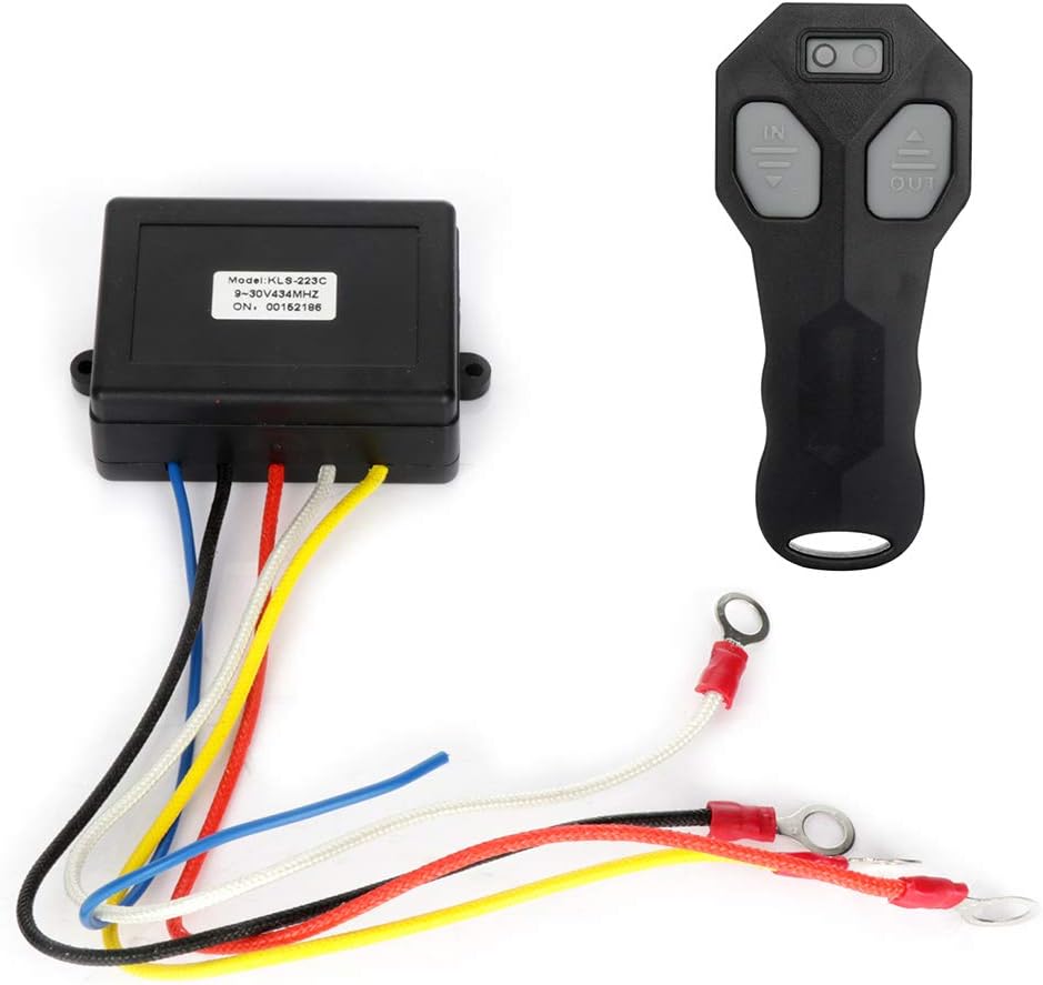 OCPTY Remote Control, 12V Electric Winch Wireless Remote
