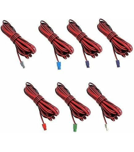 Cables de altavoz Red Gray Speaker Cables Sound Cord Copatible With Cables de altavoz Red Gray Speaker Cables Sound Cord Copatible With