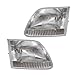 Headlights Headlamps Replacement Pair Set for Ford F-Series Pickup Truck Expedition SUV 3L3Z13008DA 3L3Z13008CA primary