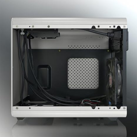 Amazon Com Raijintek Metis Plus Series Cube Shaped Aluminum Mini Itx Case White Computers Accessories
