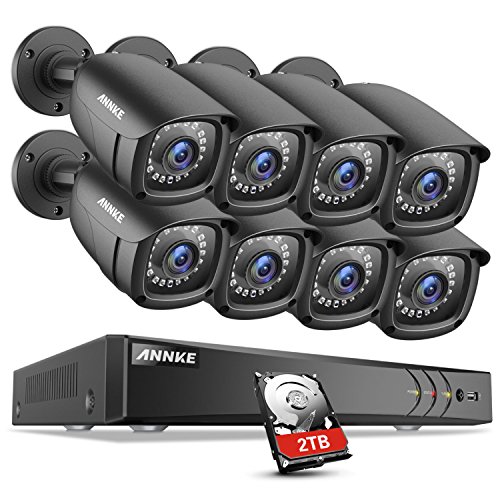 ANNKE 1080P CCTV Camera Systems 8+2 Channel DVR and (8