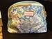 Estee Lauder Lilly Pulitzer Blue Flower Printed Makeup Cosmetics Bag