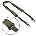 Accmor Rifle Sling 2 Point Gun Sling, 2 Packs Guns Straps Extra Long, Two Points Traditional Slings Rifles Straps with Metal Hook for Outdoor Sports