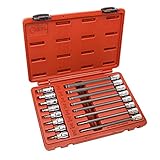 Genius Tools 16PC 3/8" Dr. Metric Wobble Hex Bit