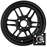 Drag Wheels DR-21 15x7/ 4x100 Flat Black Full rims