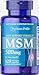 Puritan's Pride MSM 500 mg-120 Capsules
