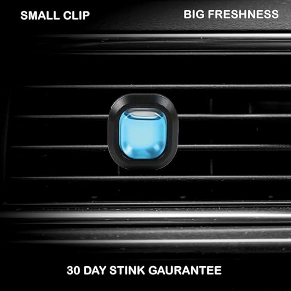BIG STINK ODOR-FIGHTING, CAR AIR FRESHENER VENT CLIP LONG LASTING, LAUNDRY DAY SCENT, 1 COUNT