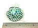Handmade Mini Sky Blue Stingray Art Glass Blown Sea Animal Figurine - Model Y2016