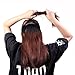 Frcolor 10 Pcs Spiral Twist Hair Pins Spin Clips Bun Stick Pick for DIY Hair Style (Rose Gold)