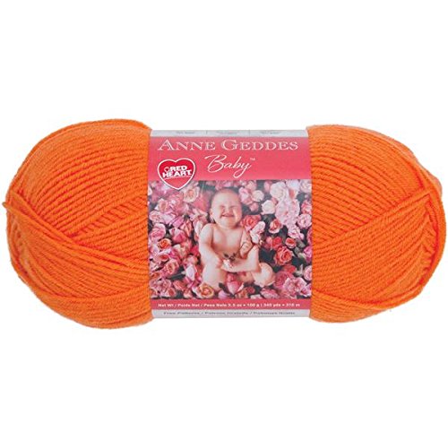 Red Heart Anne Geddes Baby Yarn, Tangerine