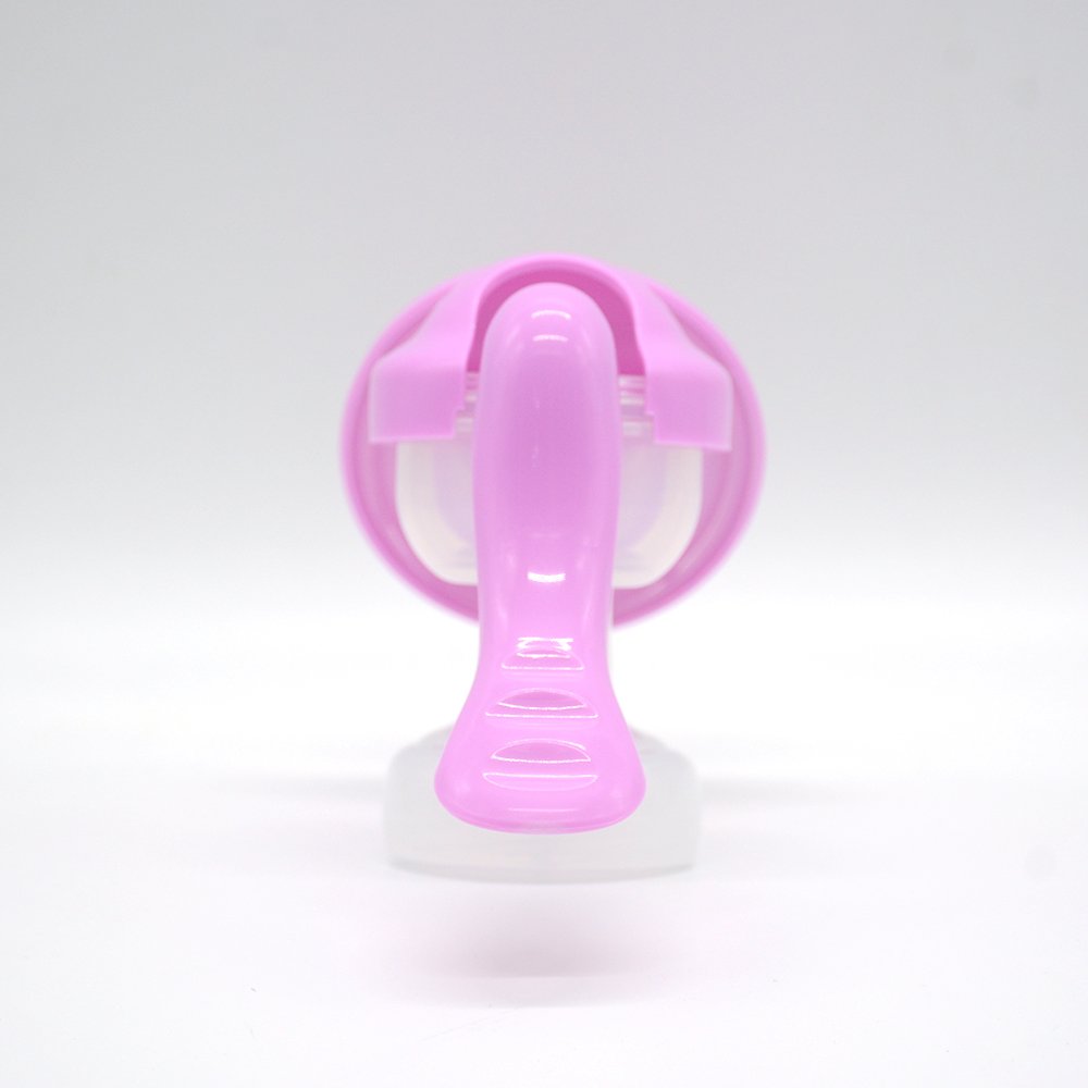 Breastfeeding Manual Breast Pumps Milk Suction with Protective Lid Silicone Portable Hands-Free Design Ideal for Travel (Purple)