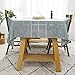 Home Brilliant Sage Green Tablecloth for Dining Table Cloth Rectangle Grey Striped Table Cover for Party Picnic Holiday Decor, 52 x 72 Inches, Sage Green