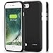 iPhone 7 Battery Case, Sgrice Ultra Slim Portable Charger for iPhone 7 (4.7 inch), 3000mAh Rechargeable Extended Battery Case Charging Case juice pack Battery Pack(Black)