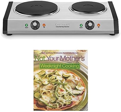 Cuisinart CB60 Countertop Double Burner Plus Free Cookbook