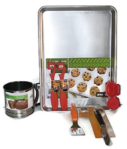 Nordic ware Bakers Cookie Sheet Bundled with A Great Bakers set