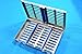 German Steel Dental Autoclave Sterilization Cassette Rack Box Tray for 10 Instruments