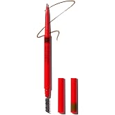 MAKE Beauty Nano Brow, Micro Eyebrow Pencil. Long-Lasting Smudgeproof Eye Brow Makeup for Hairlike Lines. Precision Liner for Natural-Looking Eyebrows - Shade, Cool Brown