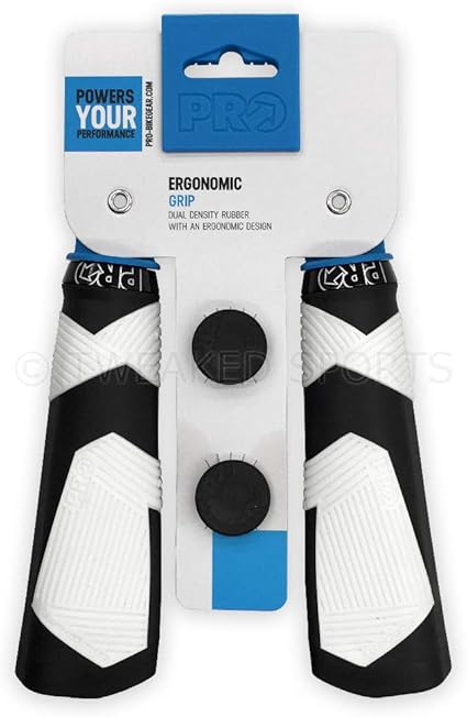 white mountain bike grips