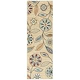 Maples Rugs Reggie Floral Runner Rug Non Slip