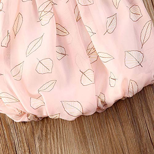 Bloemen Bubble Baby Meisjes, Zomer Mouwloos Off-Shoulder Slip Jurk Sling Geplooide Prinses Rok Zomer Kleding - Image 5