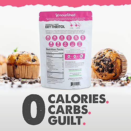 Powdered Erythritol Sweetener 11 Sugar Substitute, Keto 0 Calorie