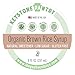 Keystone Pantry Organic Brown Rice Syrup 8 fl oz Bottle (11.75oz by weight) Kosher-Parve Perfect Replacement for HFCS