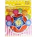 6pcs Self-Inflating Balloon Decoration Hanging Ornaments/Pendants for Christmas/Holiday Tree 3.1” (8cm), Assorted Color