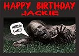 The Walking Dead Cake Toppers Frosting Sheets