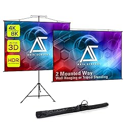 Akia Screens 2 in 1 110 inch Portable Projector